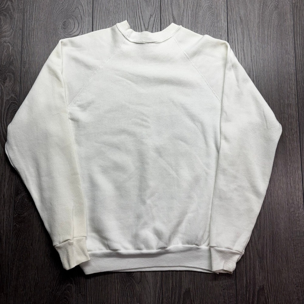 Vintage Disney Mickey's 60th Birthday Large Sweatshirt 1928-1988 White USA Made - Picture 5 of 9